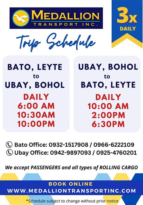 2024 Cagayan de Oro to Iloilo Ferry Schedule and .